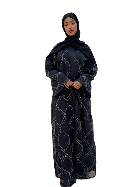 Diamond abaya